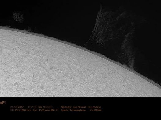 活动太阳的日偏食