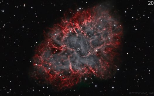 M1：膨胀中的蟹状星云